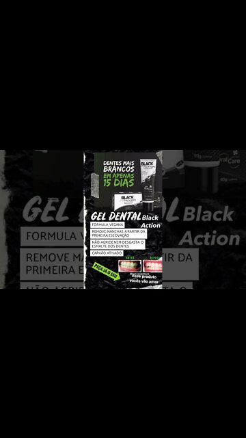 Clareador de dentes.