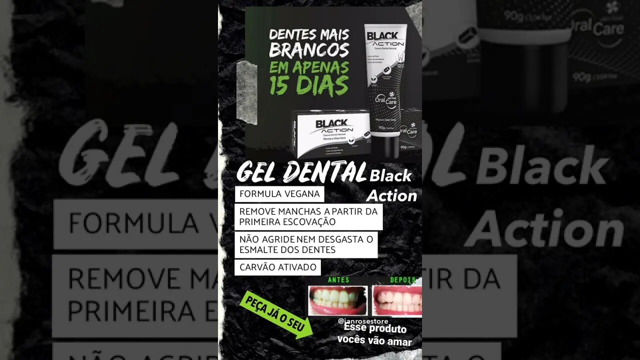 Clareador de dentes.