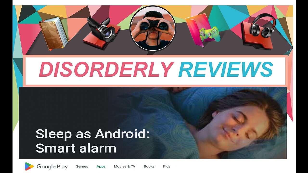 SLEEP AS ANDROID (Android App) Disorderly Review SLEEP SOLUTIONS #1