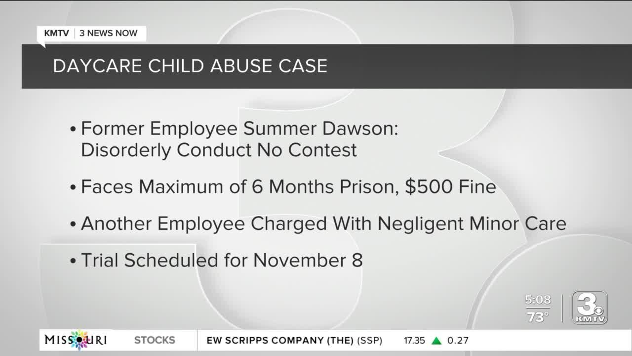 Former Rosewood daycare employee gives no contest plea to new charge