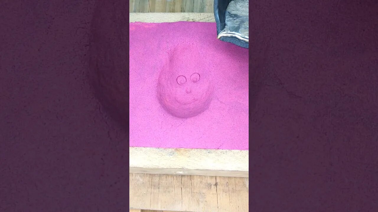 Sand Casting a Mr Avocado Head 🤣 #shorts #shortsindia #avocado