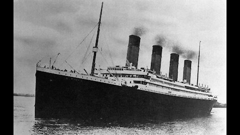 Rare movie of the Titanic. 1912