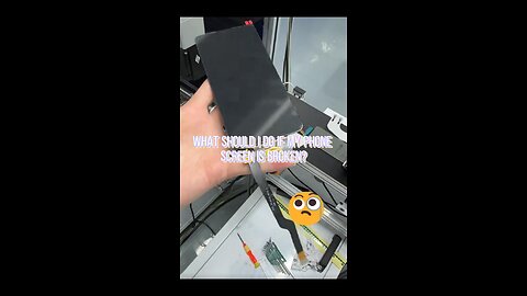 What should I do if my phone screen is broken? #ForeignTrade # MobileScreen #LCD #LED