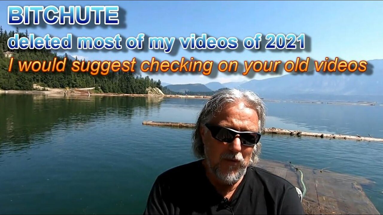 BITCHUTE deleted most of my 2021 videos I uploaded, they dont play
