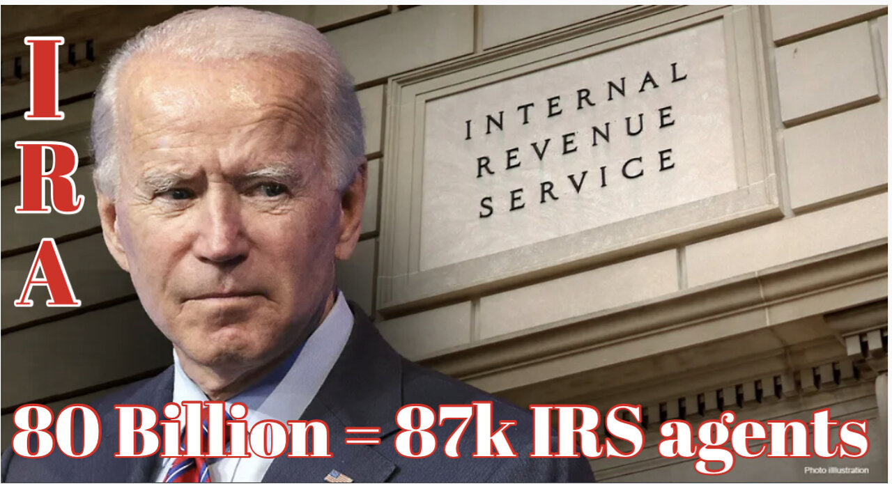 IRA Bill / $80B=87K agent’s