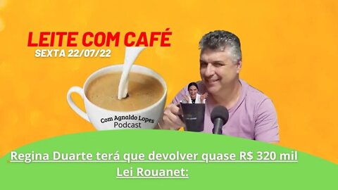 Lei Rouanet: Regina Duarte terá que devolver quase R$ 320 mil - LEITE COM CAFÉ