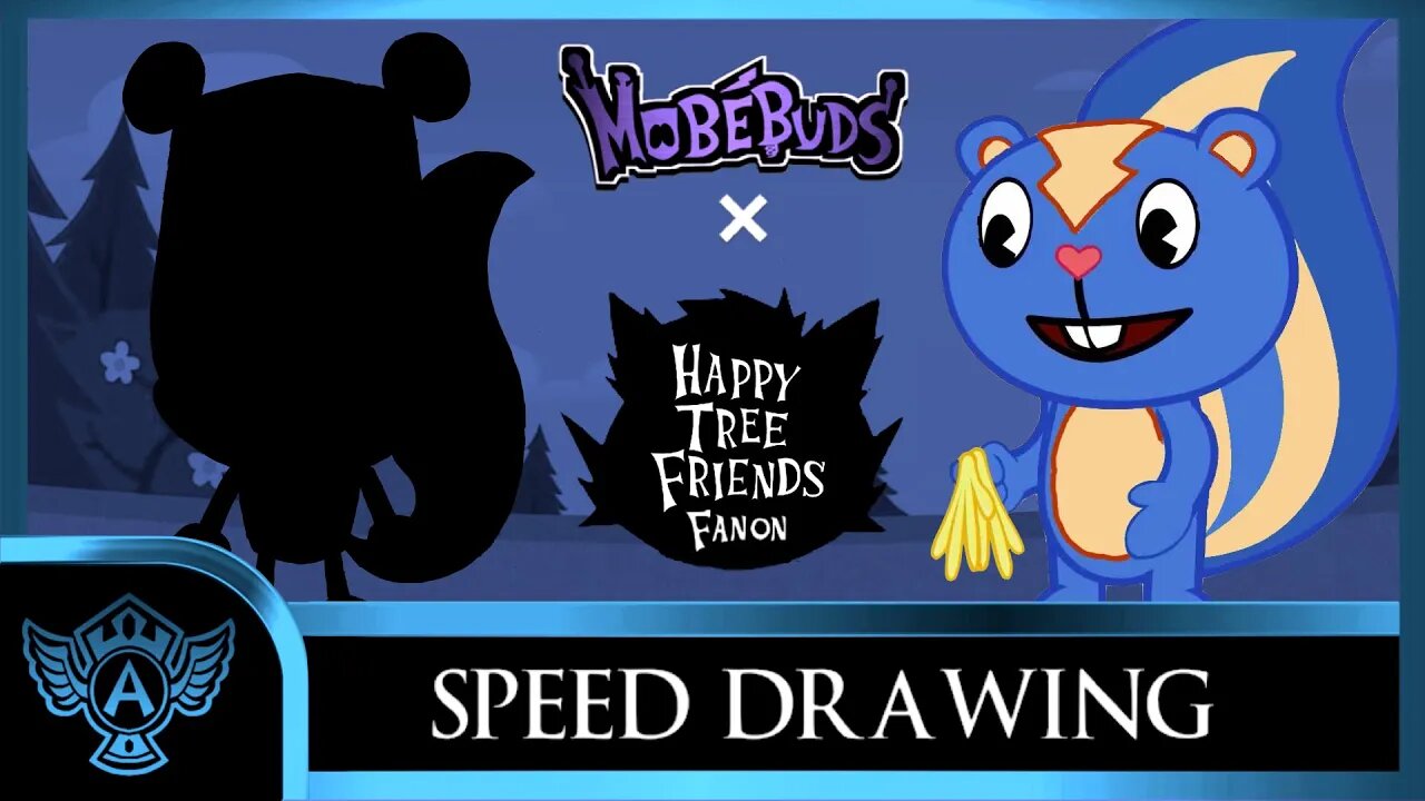 Speed Drawing: Happy Tree Friends Fanon - Bolt | Mobebuds Style