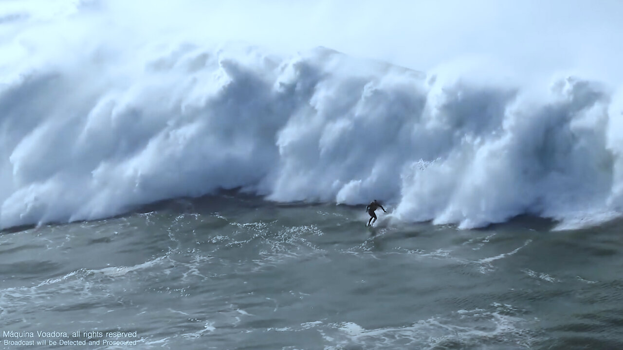 Calm Under Pressure - Big Wave & Dramatic Rescue Sequence