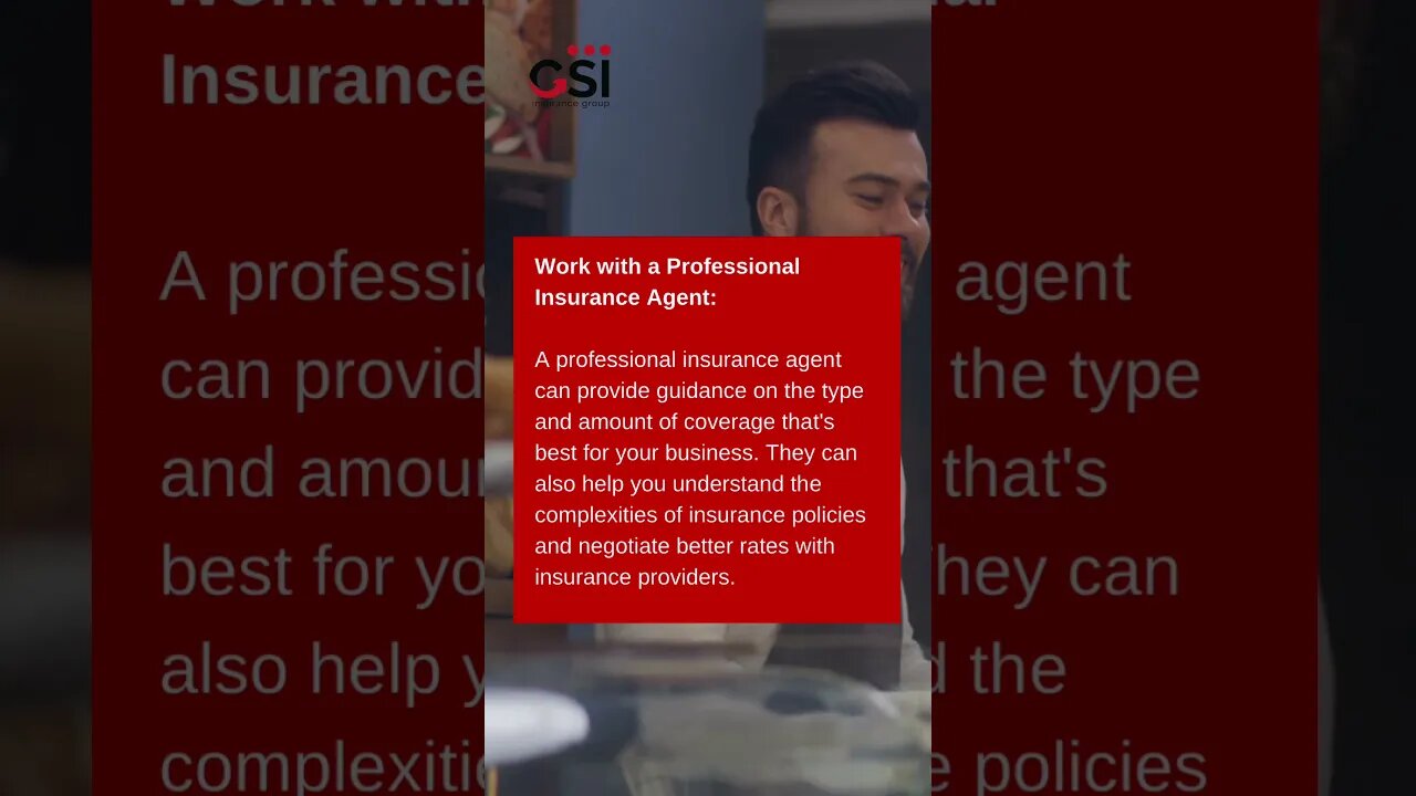 Insure with confidence. Work with a pro. #shorts #insurance #smallbusinessowner