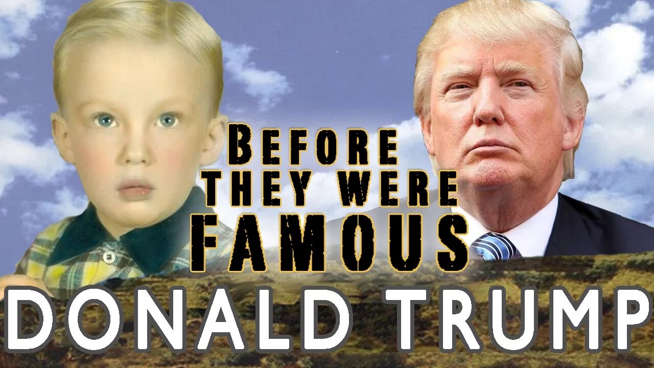 DONALD TRUMP | Before They Were Famous