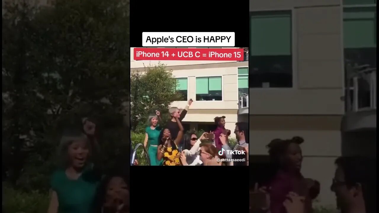 Tim Cook going Crazy! #iphone15 #applewatch9 #appleevent