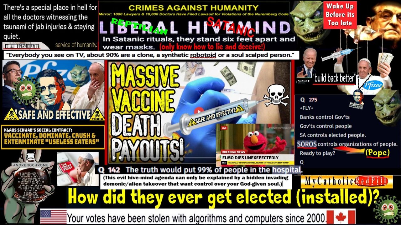 MASSIVE VACCINE DEATH PAYOUTS! - Lawsuits Pile Up As MILLIONS Die Or Are Injured By Death Shots!