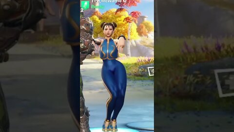 SIMPING OVER CHUN-LI IN FORTNITE