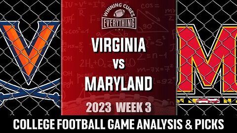 Virginia vs Maryland Picks & Prediction Against the Spread 2023 College Football Analysis