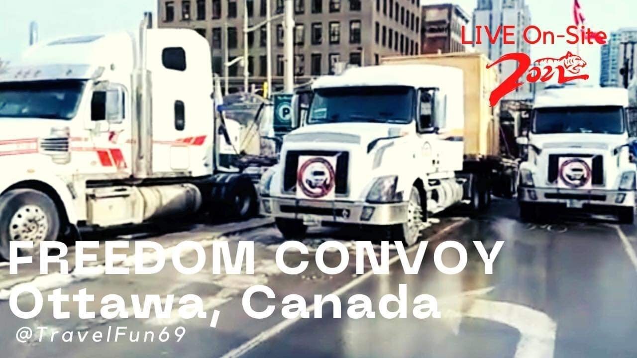 Truckers Freedom Convoy (Ottawa, Canada) February 11, 2022 (Part 2)