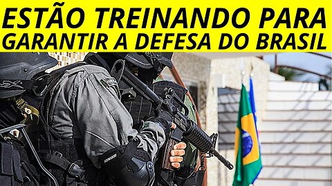 ESQUADRÃO DE ELITE COMEÇOU OPERAÇAO DE DEFESA !