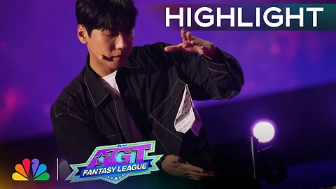 Simon Cowell calls Yu Hojin's magic "WORLD-CLASS" | AGT: Fantasy League 2024.