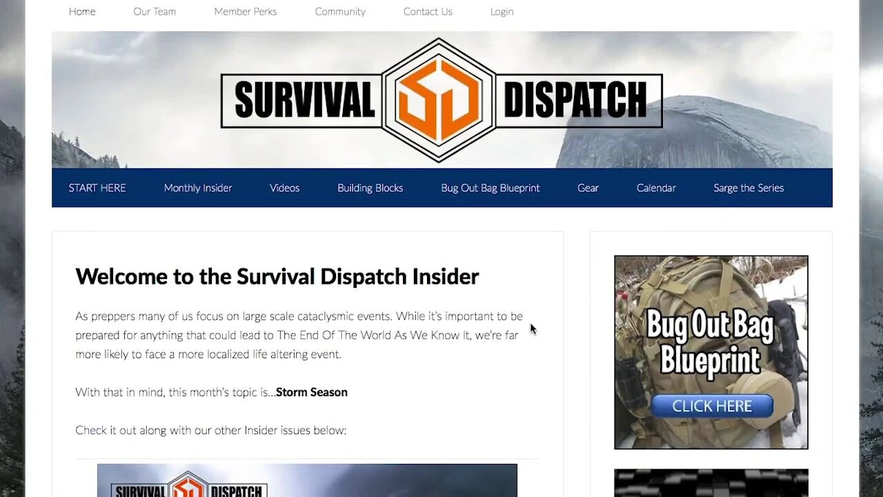 Free 14 day Trial of Survival Dispatch Insider!