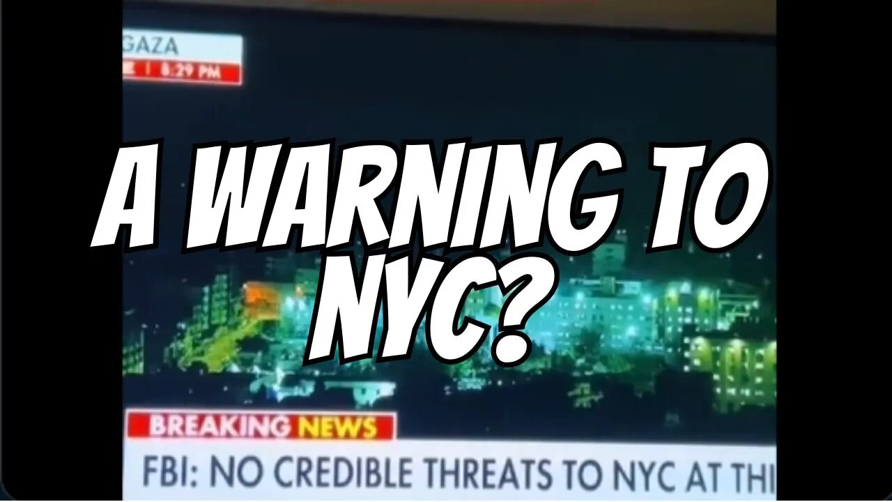 FBI ISSUES STARK WARNING TO NYC