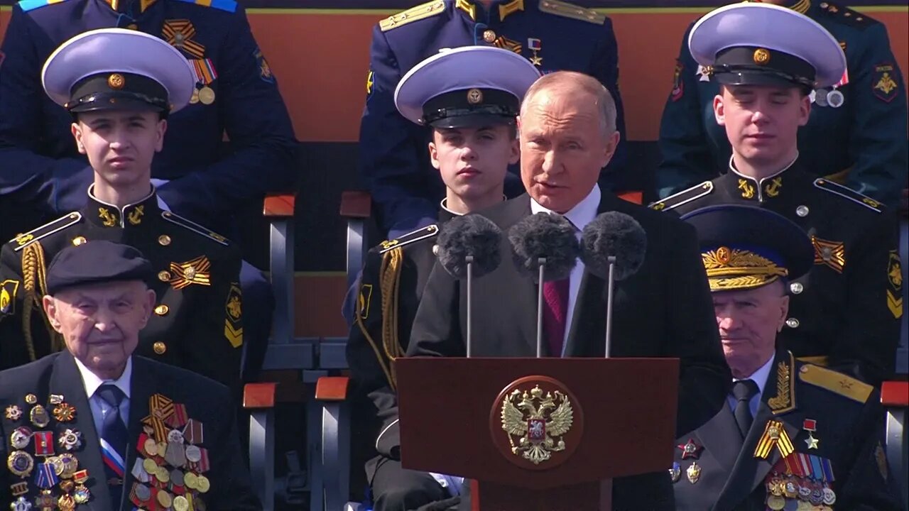 Vladimir Putin's speech at Moscow Victory Day Parade 2023 (ENG Subs)