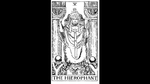 The Hierophant Tarot Card