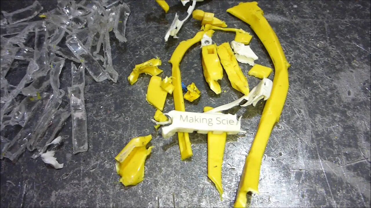 Shredding google glasses