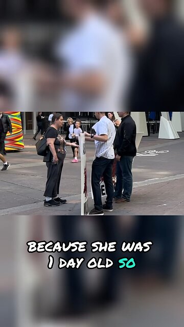 R*pe victim dismantles “pro choice” narrative?! | Abortion Street Debate!