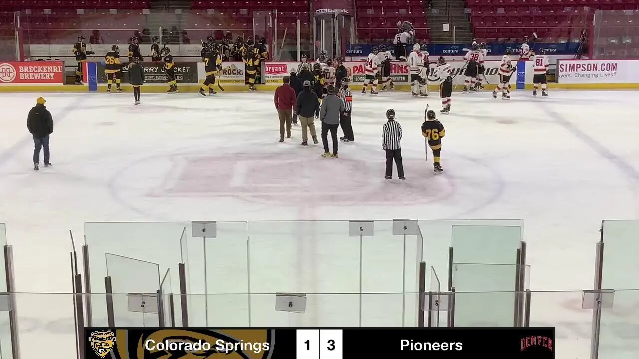 11/12/2022 - Colorado Springs vs DU Pioneers (14u A)