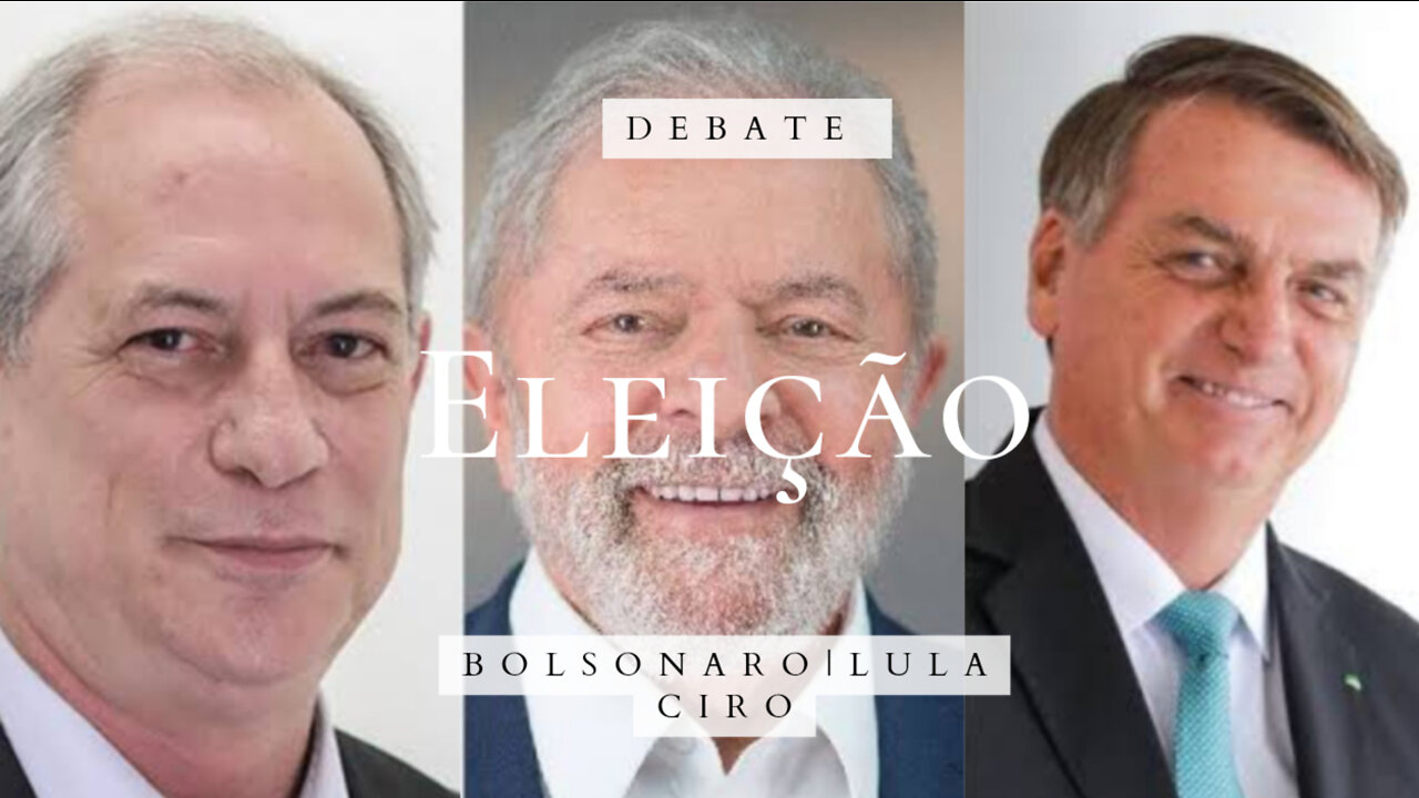 Melhores Momentos |Debate Bolsonaro × Lula × Ciro