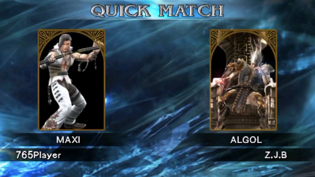 Maxi vs Algol fight Tekken 6