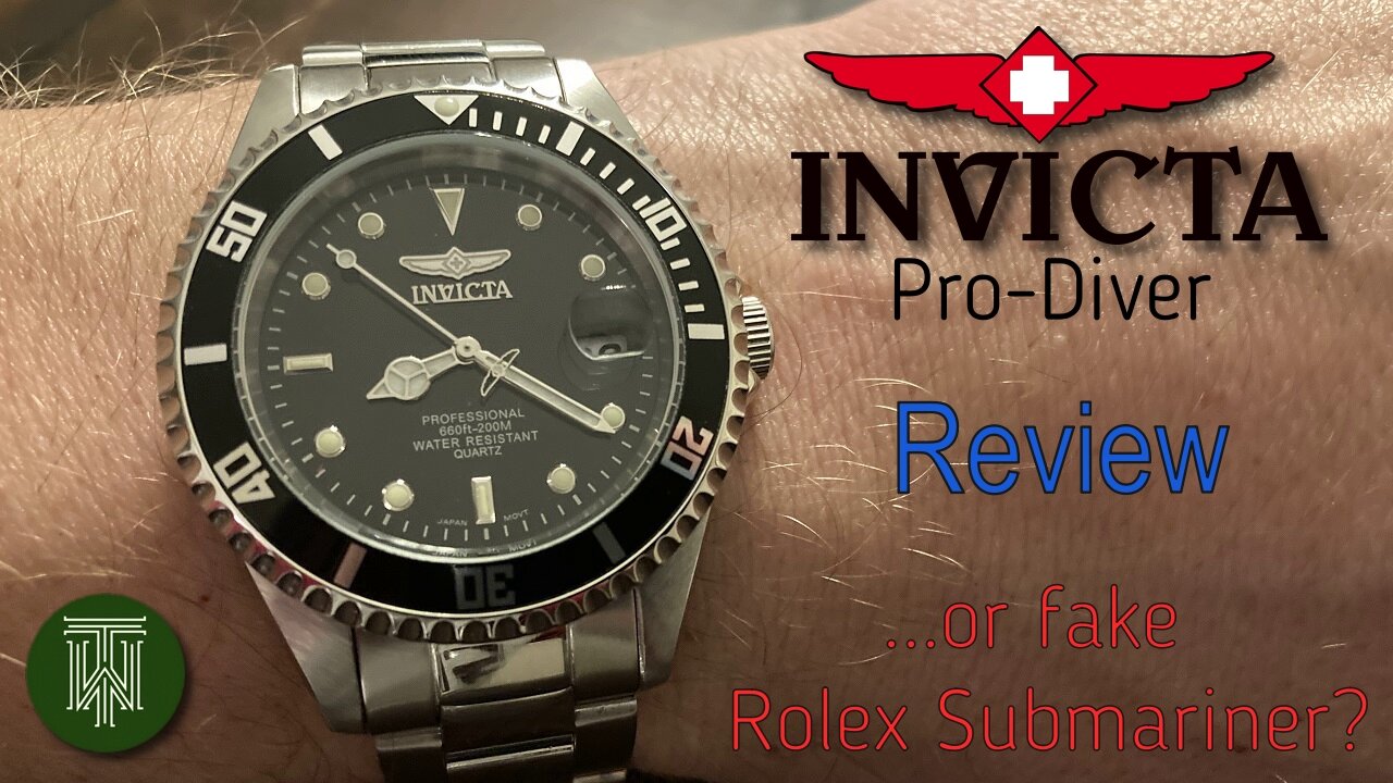 Invicta Pro-Diver 200m Watch - Review & Unboxing (89320B / Seiko PC32A)