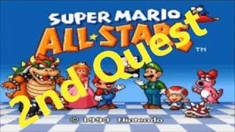 Super mario All Stars Super Mario Bros 1 2nd Quest World 6