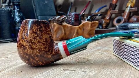 LCS Briars pipe 683 festive series brandy