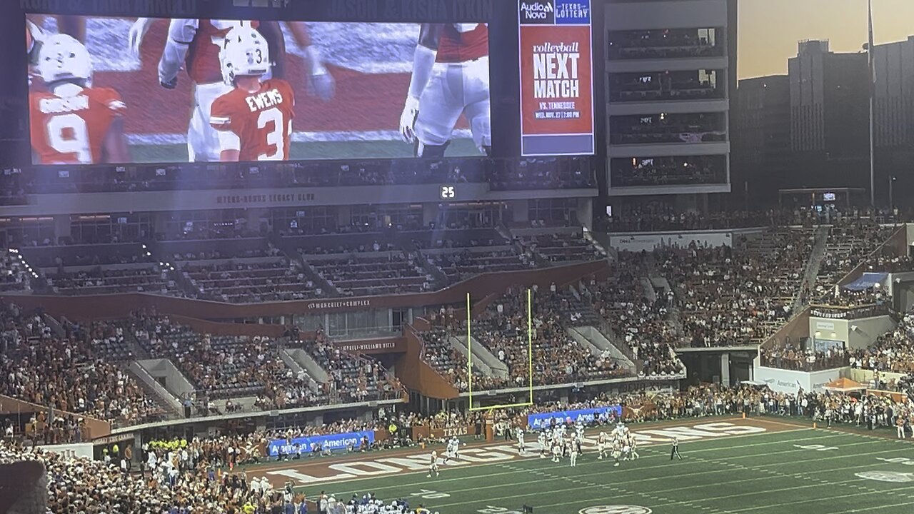 Tre Wisner touchdown vs Kentucky 4th Quarter Texas Longhorns