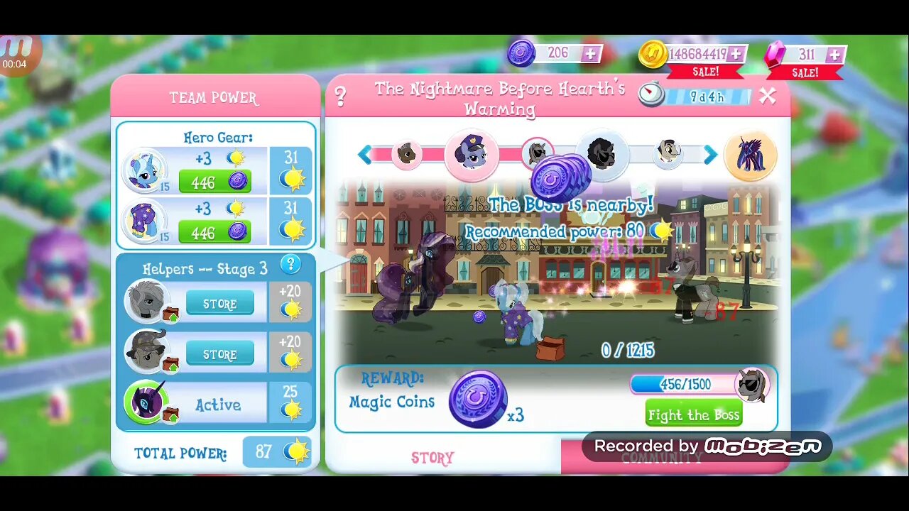 Nightmare before Hearths Warming pt 3 / Nightmare Fluttershy is crystalized and very dangerous!