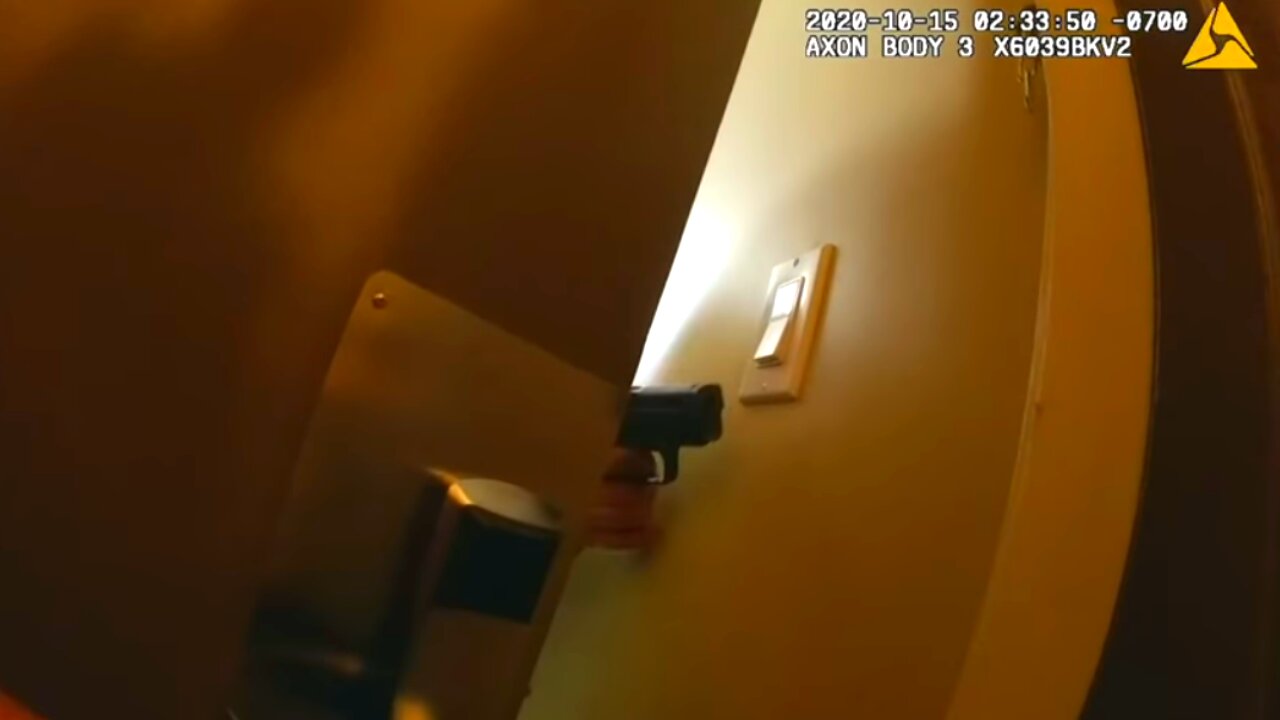 Body Camera Footage of Officer Involved Shooting- Woman Pulls Gun On Police Officers