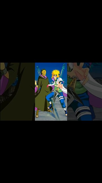 Minato Melawan Obito.#shorts