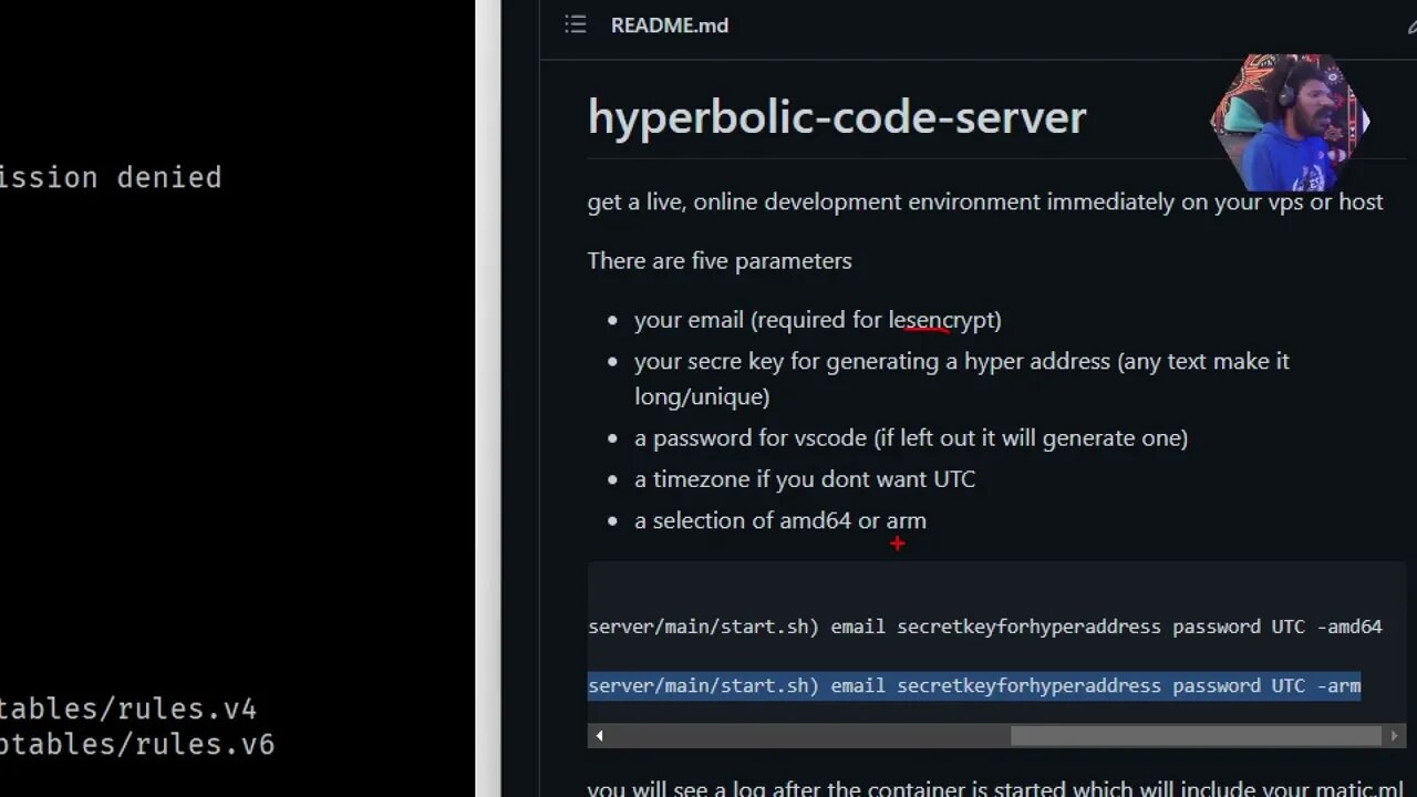 LINKS BELOW | #AnEntrypoint : hyperbolic-codeserver-setup