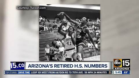 Behind Arizona's retired high school athlete numbers