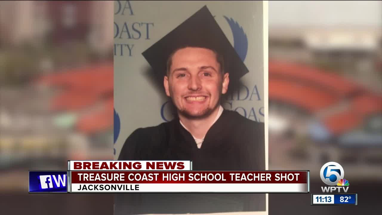 Port St. Lucie teacher injured in Jacksonville mass shooting