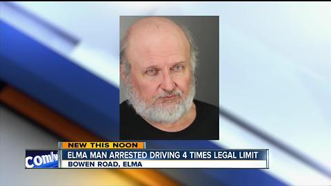 POLICE: Elma driver had BAC 4 times legal limit