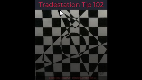 TradeStation 10 - Tip 102 Menus