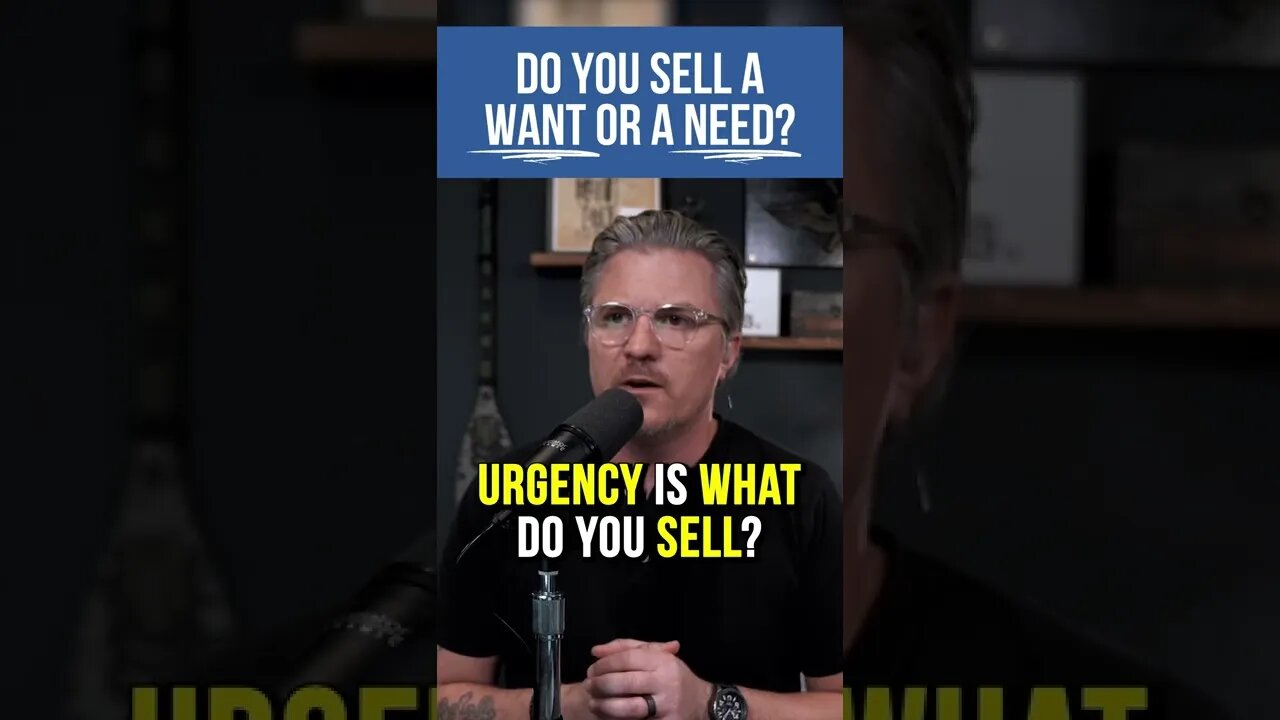 Do You Sell 'WANTS' or 'NEEDS'? #shorts