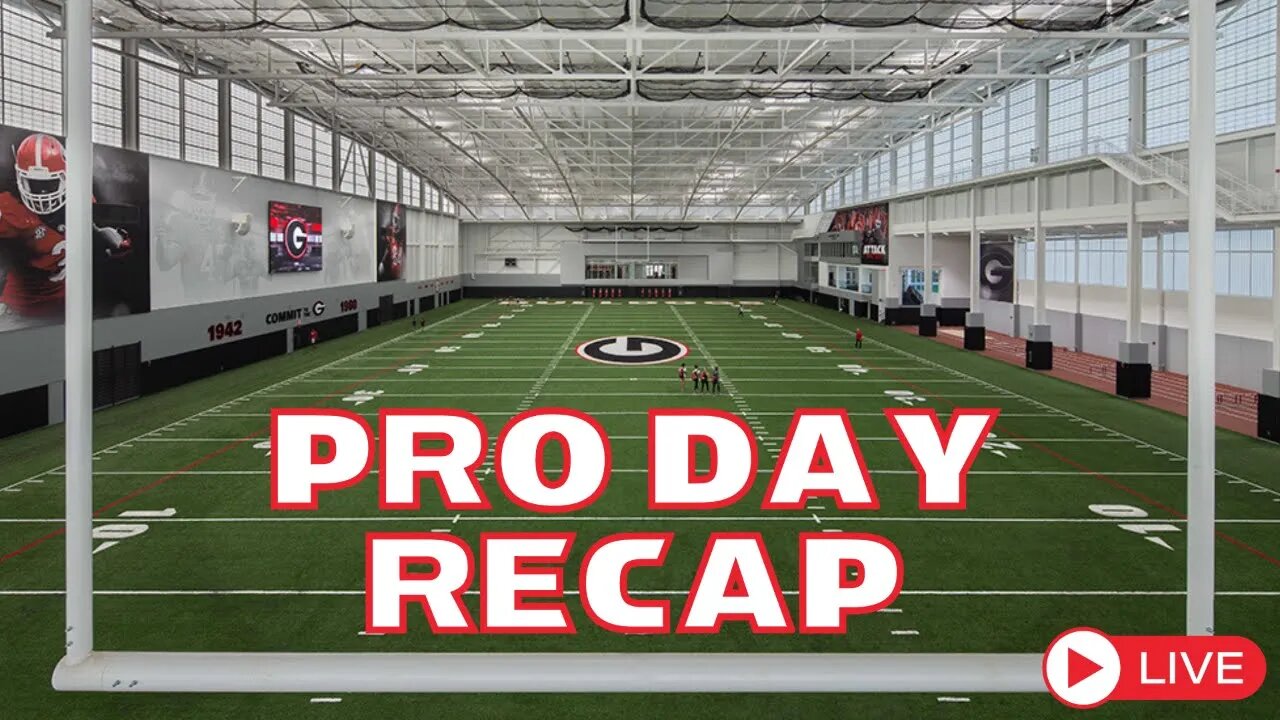 Georgia Pro Day | Georgia Bulldogs Football | Stetson Bennett | Jalen Carter