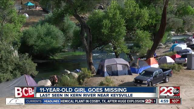 Search and Rescue searching for 11-year-old girl in Keyesville area