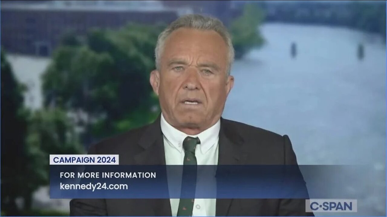 Robert Kennedy Jr Responds to a C-Span Caller Who Labels Him a ‘Conspiracy Theorist’