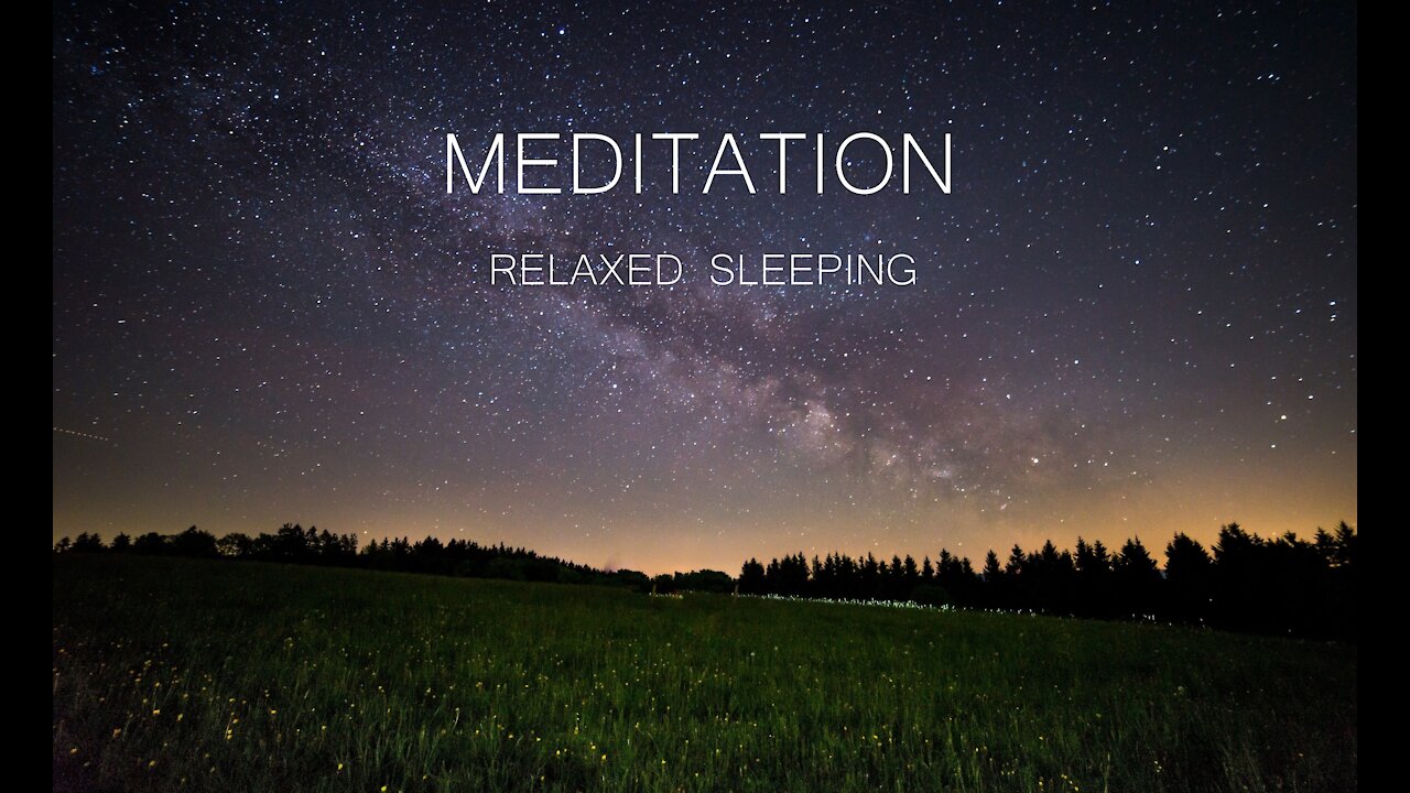 Guided Meditation Relaxed Sleeping - relieve from stress