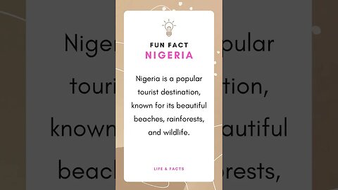 Fun Facts Nigeria