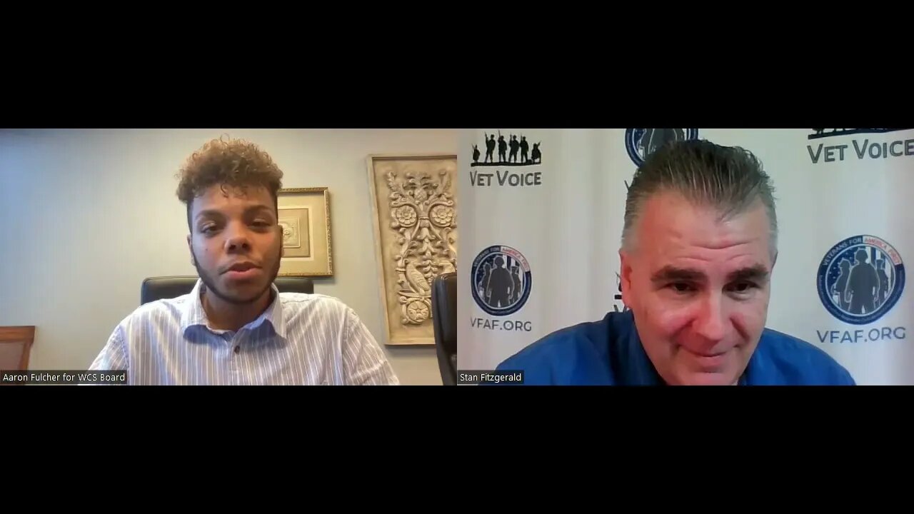 AARON FULCHER Veterans for Trump endorsement for School Board Tennessee, president Stan Fitzgerald