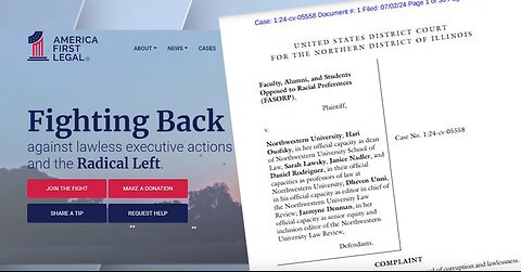 Conservative group says Northwestern University Law discriminates against White men